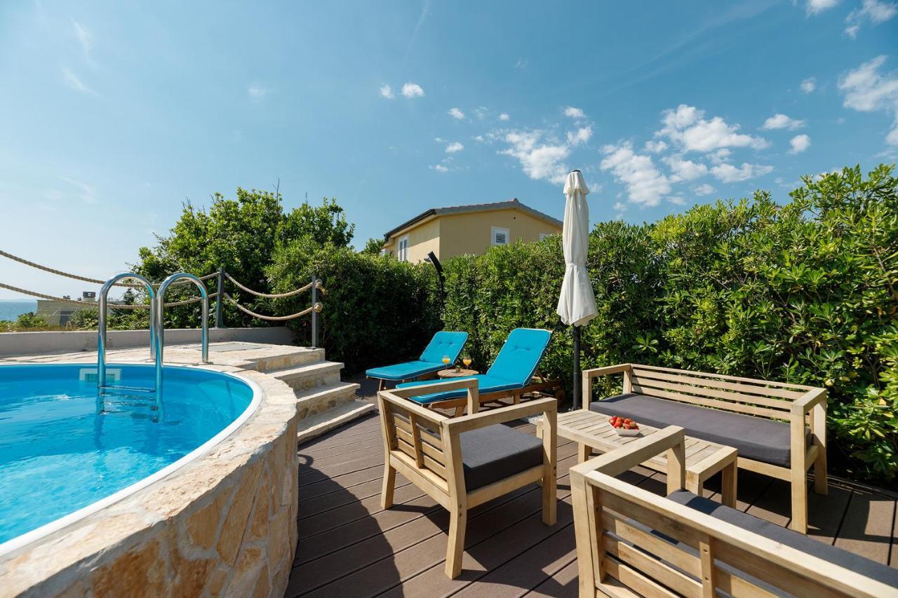 Malo Ferienvilla Privlaka, Pool, Boje, Wi-Fi, Wallbox Privlaka  Extérieur photo